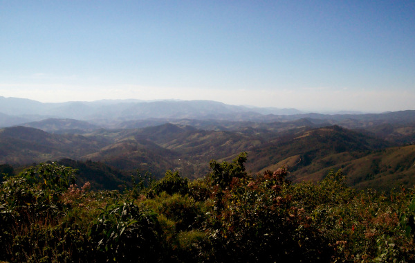 Vista da serra da Mantiqueira em Campos do Jordão (SP).